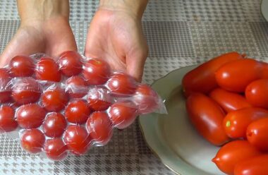 Незвичайний і в той же час дуже простий спосіб зберігання помідорів — вакуумна заморозка. 