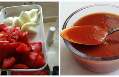 Оригінальний кетчуп із додаванням нектаринів. Цей соус їстимуть навіть діти.