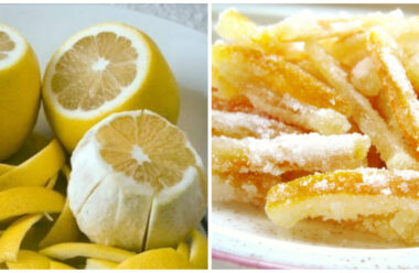 Домашні лимонні цукати — смачні та корисні. Можна давати дітям замість цукерки.