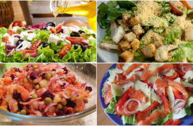 Рецепти легких та смачних дієтичних салатів, для тих хто дотримується посту.