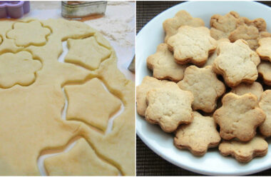 Ніжне та солодке пісочне печиво в домашніх умовах. Діти, його дуже люблять.