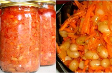 Рецепт смачного салату квасолі з морквою. Встигніть запастися на зиму