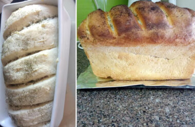 Домашній хліб: смачний, ароматний та м’який з додаванням цибулі