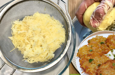 Що потрібно додати в терту картоплю, щоб деруни були соковиті та смачні