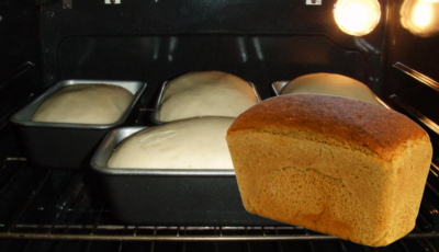 Пухкий, ароматний та смачний домашній хліб в духовці. 25 хвилин і готовий